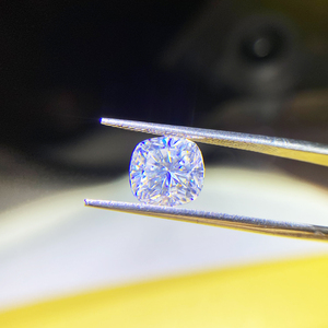 Haute qualité D couleur lâche Moissanite blanc VVS1 Asscher/coussin <span class=keywords><strong>diamant</strong></span> avec Gra Moissanite <span class=keywords><strong>prix</strong></span> de gros d'usine - Product Image 5
