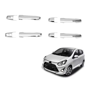 Cubierta Decorativa para Manija de Puerta de Coche, Piezas Exteriores, Cubierta Decorativa de Fibra de Carbono ABS para Manija de Puerta para 2023 AGYA Wigo - Product Image 1