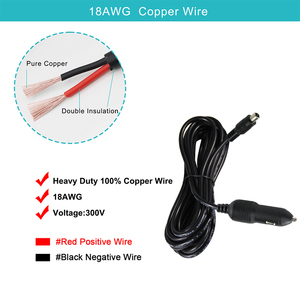 ที่จุดบุหรี่12V 24V ตัวผู้ไปยังปลั๊ก DC สายต่อขยาย - Product Image 2