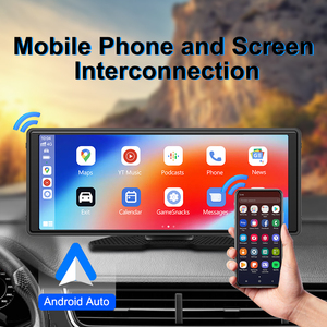 PND de 9.3 Pulgadas con Cámara 1080P, Navegador Portátil con Reproductor Multimedia para Android Auto y Carplay - Product Image 5
