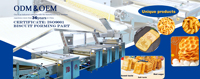 YJ-1200 Nieuwe Volledig Automatische Hard Biscuit Rotatievormer Industriële Hard Biscuit Vormapparaat voor Voedingsmiddelenfabrieken