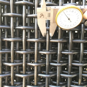 <span class=keywords><strong>Rete</strong></span> Vibrante in Acciaio 65Mn ad Alta Resistenza e Anti-Usura, Maglia Liscia Ondulata per Vagliatura Minerale Ferroso, Saldatura e Taglio - Product Image 3