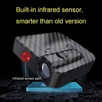 Kohle faser Autotür Projektor Logo Ghost Shadow Lights Universal Autotür Willkommen licht Auto Dekoration Lampe Zubehör