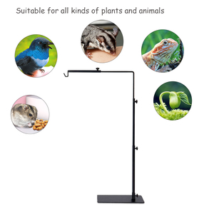 Chân Đế Đèn Sưởi Cho Bò Sát 2021, Giá Đỡ Đèn Kim Loại Có Thể Thu Vào Có Thể Điều Chỉnh - Product Image 6