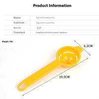 Séparateur de blanc d'oeuf créatif Séparateur de blanc d'oeuf d'oreille suspendu