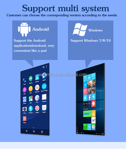 Quảng Cáo chơi thiết bị màn hình trong nhà màu đen <span class=keywords><strong>LCD</strong></span> quảng cáo thương mại RK3288 SDK cáp điện Android Poster kỹ thuật số, màn hình cảm ứng - Product Image 5