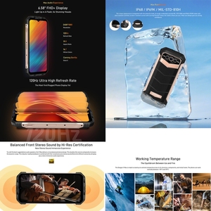 <span class=keywords><strong>DOOGEE</strong></span>-teléfono móvil inteligente con cámara de 108MP, celular resistente con resolución 5G, visión nocturna, 20GB RAM y 2023 GB rom, modelo Max 5G, novedad de 256 - Product Image 6