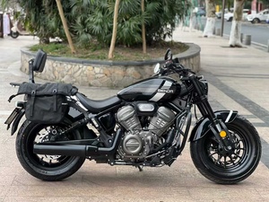 มอเตอร์ไซค์ครุยเซอร์ Grey Stone 700cc V-Twin สไตล์อเมริกันเรโทร ความเร็ว 80 กม./ชม. Grey Stone 700cc V-Twin Cruiser Motorcycle - Product Image 1