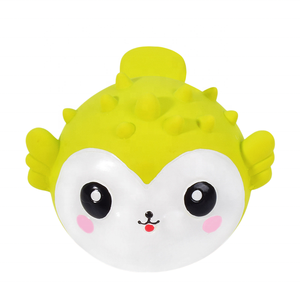 Jouet à mâcher pour chien en caoutchouc, animaux marins mignons (poulpe, <span class=keywords><strong>requin</strong></span>, poisson-bouffon), couineur, pour le nettoyage des <span class=keywords><strong>dents</strong></span> et le jeu interactif - Product Image 6