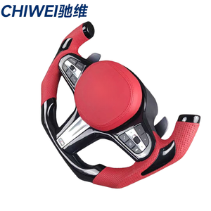 Para M3/M4/M5 G30 G20 G01 G02 G05 G06 G07 X3 X4 X5 X6 cuero deportivo y volante de fibra de carbono (3,<span class=keywords><strong>5</strong></span>/4,0 KG) - Product Image 3
