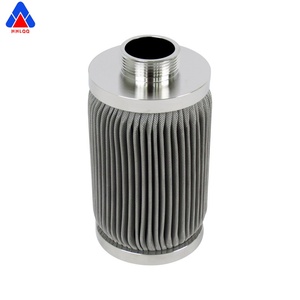 Huahang New High Efficiency Cartridge High Temperature Resistance stainless steel polymer melt filter cartridge - Product Image 3