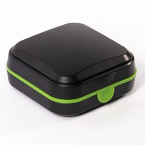 Estuche de Plástico Verde para Airpods con Tapa Negra y Diseño de Cierre Seguro - Product Image 4