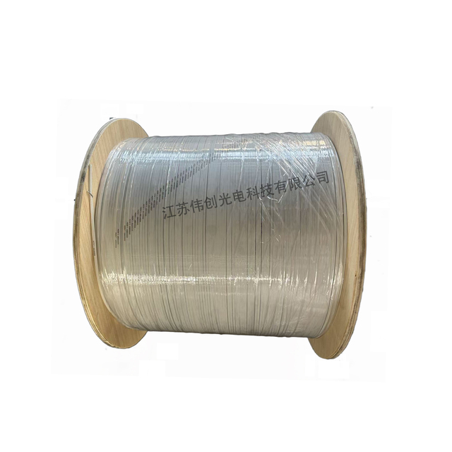 High-Speed Indoor/Outdoor Single Mode G652D/G657A1 Fiber Optic Drop Cable LSZH/PVC Jacket White/Black Steel Wire Reinforced