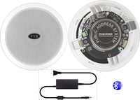 FYB – haut-parleur bluetooth de plafond sans fil, haut-parleur audio d'intérieur intelligent à 2 canaux