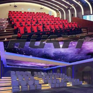 Cine de Pantalla Circular 3D de Gran Escala para Interiores, con Vista Panorámica, Sistema de Empuje para Múltiples Personas, Pantalla Holográfica Esférica, Parques de Juegos Dinámicos - Product Image 3