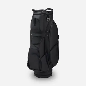 Vente en gros trèfle à quatre feuilles sac de support de golf léger avec housse de pluie, pour driving range sac de support de golf