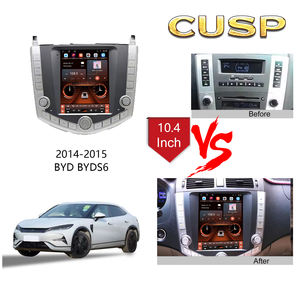 Autoradio 10,4 pouces pour BYD S6 2011-2017, écran tactile vertical, navigation GPS, CarPlay sans fil, Android Auto, lecteur multimédia DSP - Product Image 2