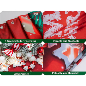 Bannière <span class=keywords><strong>de</strong></span> fond <span class=keywords><strong>de</strong></span> garage en polyester 7x8 pieds, motif Bonhomme <span class=keywords><strong>de</strong></span> neige, pour décoration extérieure <span class=keywords><strong>de</strong></span> Noël et <span class=keywords><strong>de</strong></span> fêtes d'hiver - Ventes flash - Product Image 2