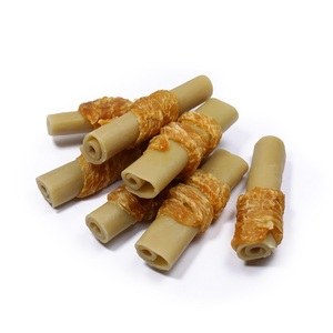 การฝึกอบรมสุนัขเลี้ยงไก่แบบแห้งอุปกรณ์ทำจากฟักทองห่อโปรตีนสูงทำจากเนื้อ - Product Image 1