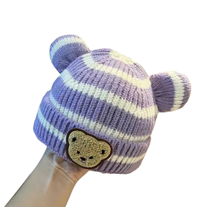 Casquettes décontractées pour garçons et filles, bonnets personnalisés pour bébés, chapeaux de pêcheur pour enfants, bonnet à pompon - Product Image 6