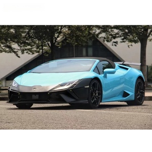 Nouveauté BTC pour Lamborghini Huracan LP580 LP610 <span class=keywords><strong>EVO</strong></span> 2014-2023 : Amélioration de style Tecnica avec pare-chocs avant et arrière en fibre de carbone sèche - Product Image 2
