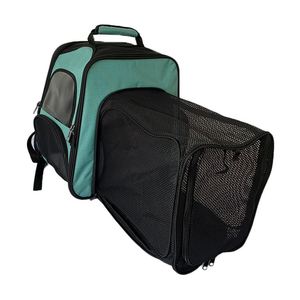 Custom Logo Soft <b>Sided</b> Collapsible Anti Scratch Pet Dog Cat Travel <b>Bag</b> Large Capacity Expandable Pet <b>Bag</b> - Product Image 6