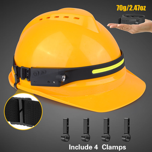 Portable Headlamp 5 <b>Lighting</b> Modes COB Head Torch, USB Rechargeable <b>Sensor</b> Headlight for Running, Camping, Hiking, Night Walking - Product Image 3