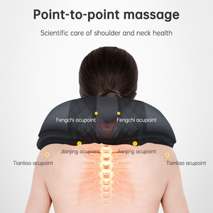 Masajeador de alivio de cuello rígido Eveekon, masajeador eléctrico para aliviar el dolor Cervical, masajeador de cuello portátil - Product Image 6