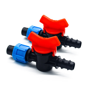 Vanne <span class=keywords><strong>à</strong></span> vanne en plastique pour système d'irrigation de jardin bande <span class=keywords><strong>goutte</strong></span> <span class=keywords><strong>à</strong></span> <span class=keywords><strong>goutte</strong></span> et accessoires de prélèvement pour serre et connexion agricole - Product Image 1
