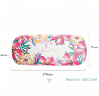 Étui à lunettes rigide personnalisé avec logo, motif floral imprimé numériquement, par Blue Feather Bestpackaging, pour lunettes de lecture
