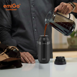 <span class=keywords><strong>Mug</strong></span> à café intelligent chauffant EmiGo 355 ml, étanche IPX7, contrôle par application, en acier inoxydable, <span class=keywords><strong>isotherme</strong></span>, avec écran tactile - Product Image 5