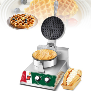 Machine <span class=keywords><strong>à</strong></span> gaufres anti-moustiques électrique professionnelle robuste 110V, chauffage double face, en acier inoxydable, CE 1000-3000W, garantie 1 an - Product Image 1