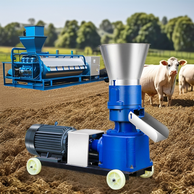 Cow Feeds Pelletizer Pellet Machine Animal Feed Pellet Making Machine for Dogs Goat Feed Sale Home Use