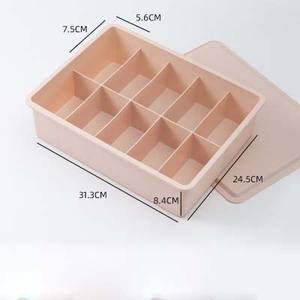 Vente en gros rangement à domicile sous-vêtements <span class=keywords><strong>soutien</strong></span>-<span class=keywords><strong>gorge</strong></span> chaussettes boîte organisateurs d'armoire - Product Image 5