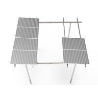 Prix usine bas, nouveau design, structure de support pour serre agricole solaire et agrivoltaïque