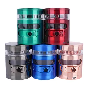 LANCHUANG Portable Durable Grinder Machine Wholesale Customized Logo Herb Smoke Shops Suppliers