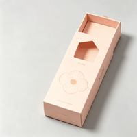 Boîtes à tiroirs élégantes personnalisées, emballage cadeau, boîte de rangement en carton rigide, boîte d'emballage de vente au détail pour cravates, sous-vêtements, chaussettes, avec couvercle