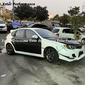 Pannello Porta in Fibra di Carbonio Stile OEM (<span class=keywords><strong>4</strong></span> Pezzi) per Subaru <span class=keywords><strong>Impreza</strong></span> 10 Wrx Sti GRB 2008-2011 - Product Image 2