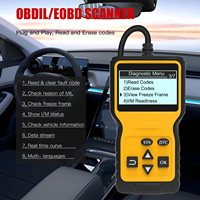 Lector de Códigos OBD2 Todo en Uno, Escáner de Diagnóstico Universal, 1 Año de Garantía, Compatible con 9 Protocolos, Pantalla LCD, Escaneo Completo de Fallas