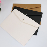 Enveloppe en papier kraft épaissi, format A4, pochette pour documents, sac d'archives, pochette horizontale pour données, format A5, grande capacité, données d'appel d'offres, Chine