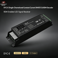 Décodeur DMX512 et RDM à courant constant 1CH D1C-E (250-3000mA)