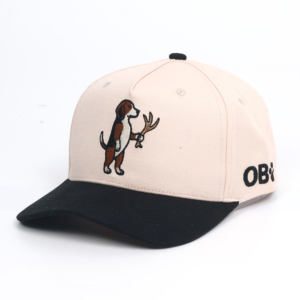 Custom 5 Panel with <b>Embroidery</b> logo a <b>Frame</b> Baseball Hat - Product Image 1