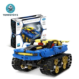 Tempo Toys Programmierung Offroad-Rennwagen Fernbedienung STEM Baukasten DIY Baukasten STEM Lernspiel zeug