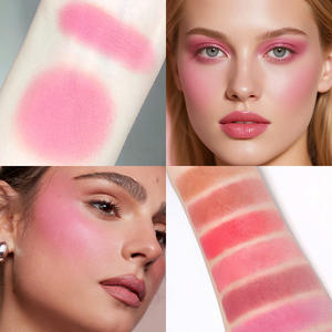 Оптовая продажа 2 в 1 палитра минеральных порошковых румян с 6 оттенками светлого оттенка кожи контур щек осветляет мерцающий румянец - Product Image 5