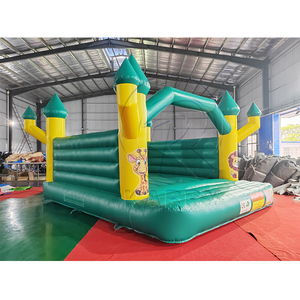 Château gonflable pour enfants en PVC de qualité commerciale, château gonflable extérieur, château gonflable sur le thème des animaux de la savane pour la location de fêtes - Product Image 4