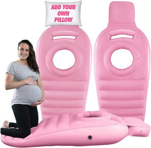 Oreiller de maternité gonflable portable confortable en gros coussin à trous pour le corps pour femmes enceintes avec bienfaits du massage - Product Image 2