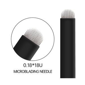 Lames de microblading stériles jetables en forme de U de 0,18 mm 18U pour tatouage des sourcils, des yeux et des lèvres PMU - Product Image 5