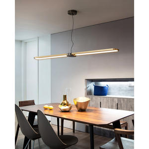 Lámpara Colgante de Lujo, Totalmente en Cobre, Estilo Minimalista Moderno, para Comedor u Oficina, Ideal para Mesa de Comedor o Barra - Product Image 2