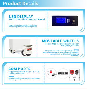 Split Can WIFI Function 15kva <b>Battery</b> 300Ah 320Ah 48V 16KW for Home - Product Image 4