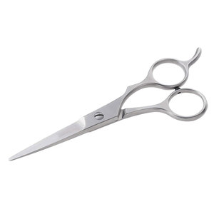 Ciseaux de coiffure professionnels en acier inoxydable à lame tranchante, revêtement couleur personnalisé, avec vis et poignée ergonomique - Product Image 6
